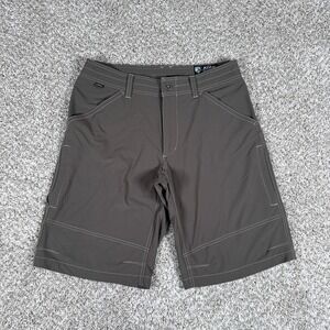 Kuhl Renegade Shorts Mens Size 33 Brown Outdoor Hiking Performance Stretch